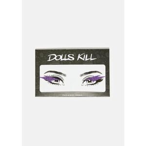 NWT Dolls Kill Glitter Eyeliner Stickers